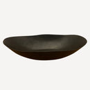 zwarte schaal met antieke uitstraling 320x170x70mm