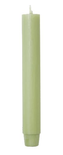 Rustik Lys dinerkaars. Ø 26 mm, Hoogte: 18 cm. Kleur: sage