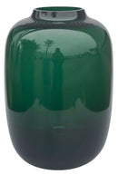 Glazen vaas Artic van Vaze The World donkergroen Ø21 cm Hoogte 29 cm