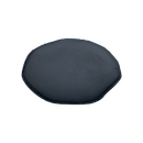 Decoratieve schaal zwart organische vorm met een diameter van 51 cm
