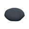 Decoratieve schaal zwart organische vorm met een diameter van 51 cm